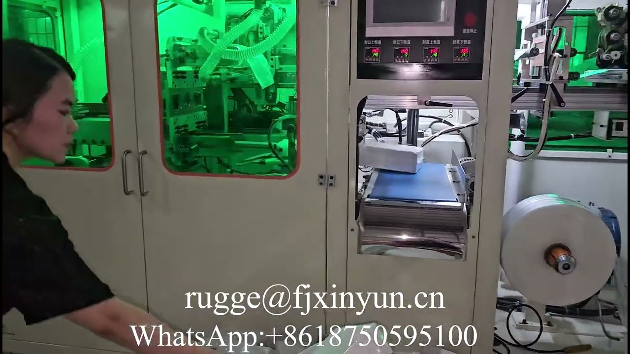 Automatic flip N fold hand towel paper making machine production line