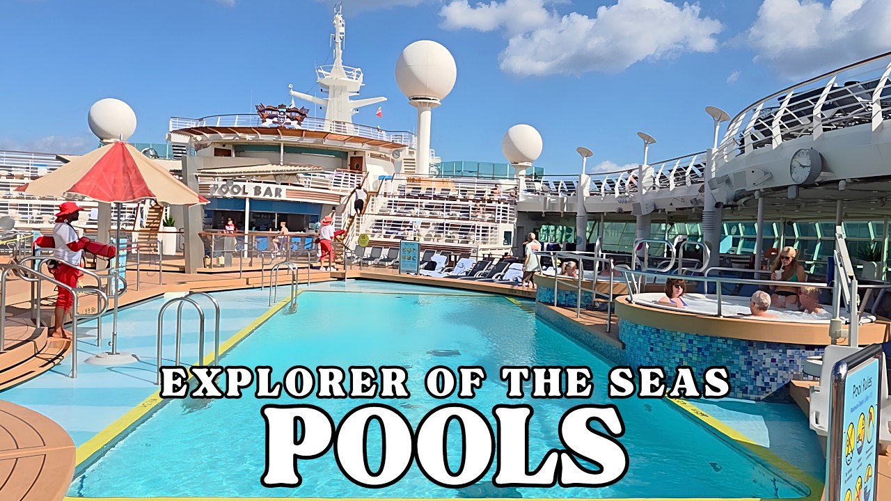 Royal Caribbean's Explorer of the Seas Swimming Pools & Waterslides
