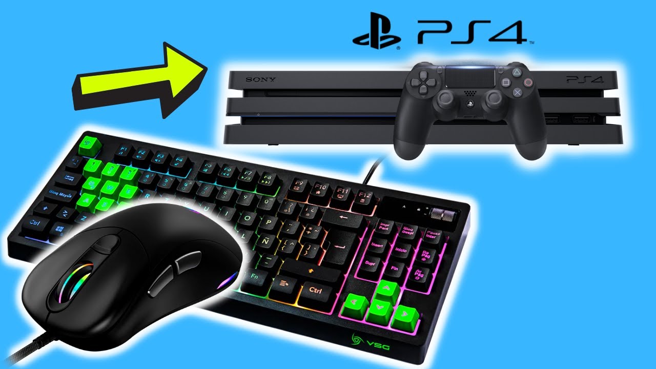 Como Conectar Un Mouse Y Teclado A La Ps4