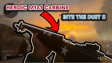 NEW GUNS IN COD WW2?? - Heroic M1A1 variant ( bite the dust 2)
