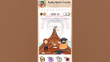 Brain Test 2 Bubba Needs Friends Level 10