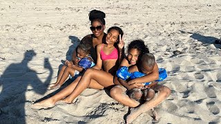 BEACH DAY w\/ The Fam | VLOG