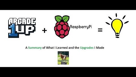 Arcade1UP + Raspberry Pi - What I Learned and Upgraded