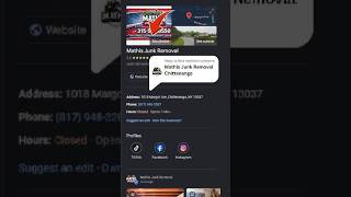 Mathis Junk Removal SEO Audit | Why You're Missing Google Maps Leads #shorts