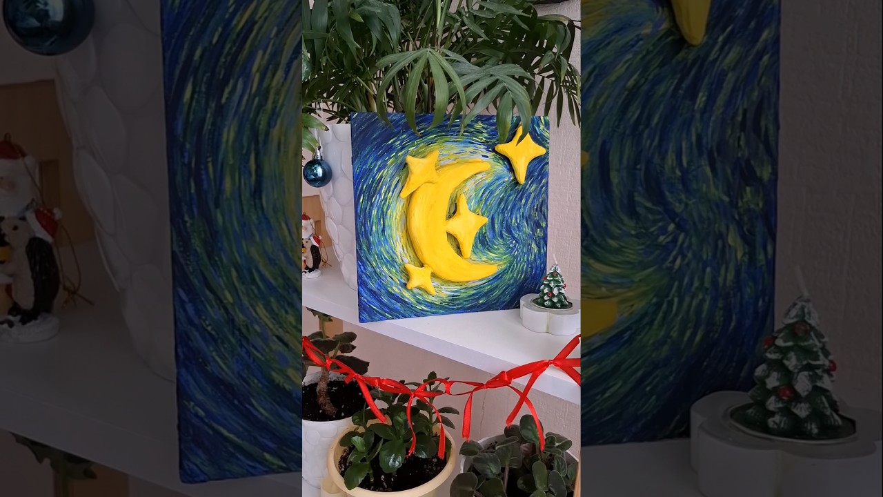 3д картина из глины в рубрике пробую новое хобби. Автор идей: 