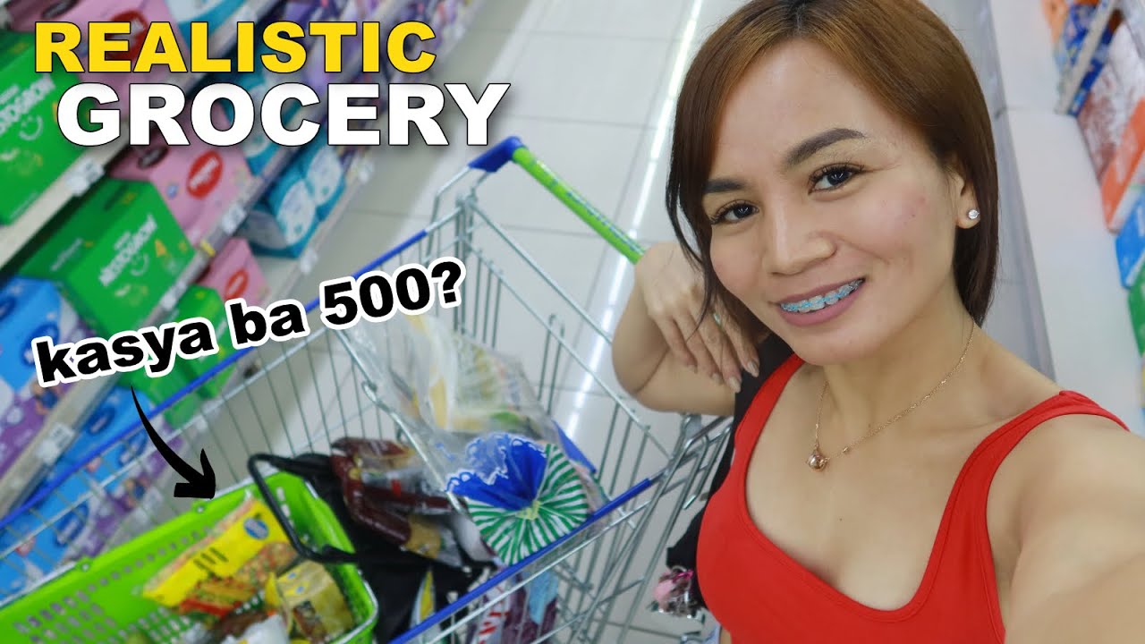 REALISTIC GROCERY SHOPPING for Living Alone Girl!
