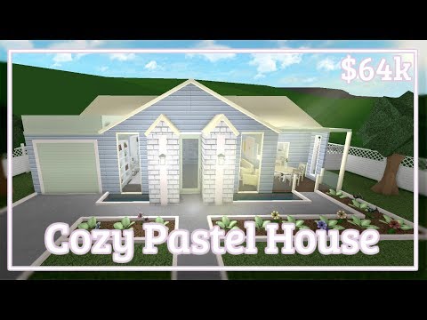 Bloxburg Cozy Pastel House Speed Build Youtube - cozy house roblox build