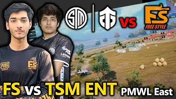 FreeStyle vs TSM Entity - PMWL East W2D4 Match 5 Highlights - FS vs TSM Entity