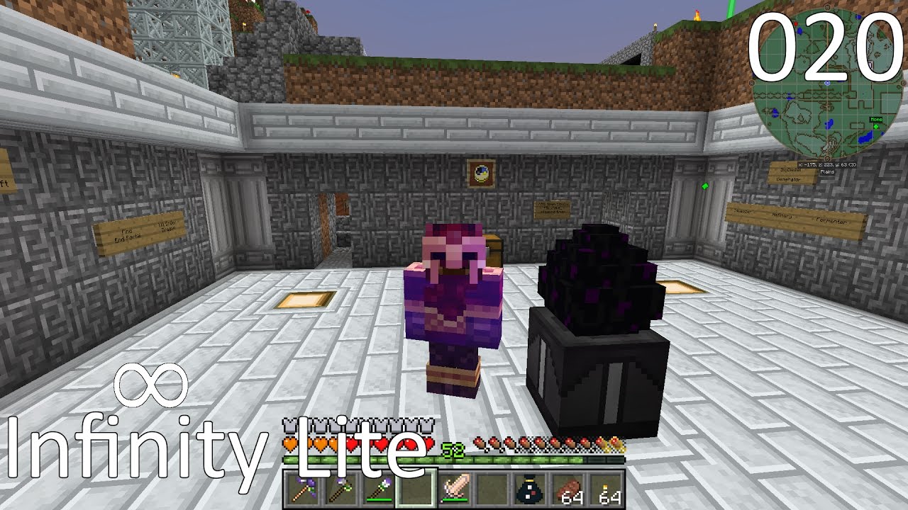 Minecraft FTB Infinity Lite - Ender Dragon! - S01E020 - YouTube
