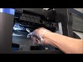 Manual & auto head cleaning of Epson SureColor S80610