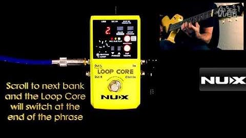 NUX LOOP CORE Phrase Loop recording effector demo video HD by  Mike Hermans