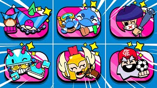 New Special Pins For All Season 7 Skins | Brawl Stars