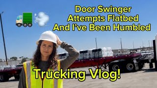 TRUCKING VLOG |Traded My Van for a Flatbed For A Week |Team Driving, Confusion & Truck Upgrades