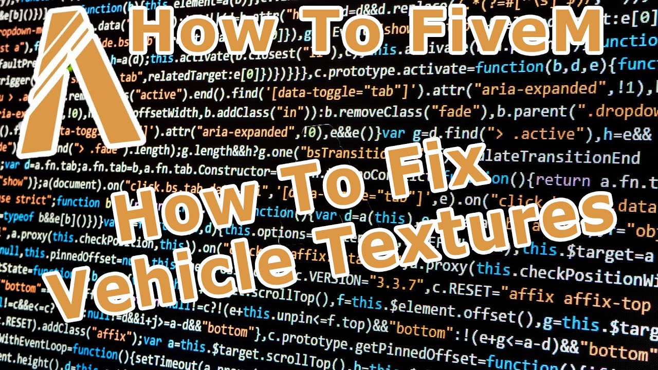 2020 Update! How-To-FiveM | FiveM How To Fix Vehicle Texture Errors ...