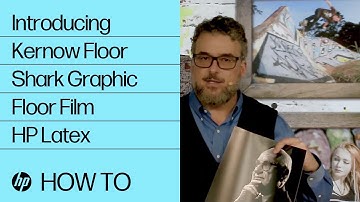 Introducing Kernow Floor Shark Graphic Floor Film | HP Latex | HP
