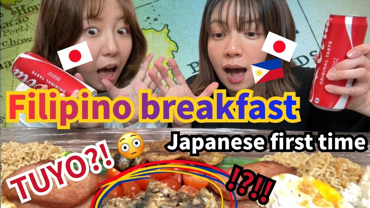 Masarap ba ang Tuyo? Japanese first time eating Filipino breakfast.