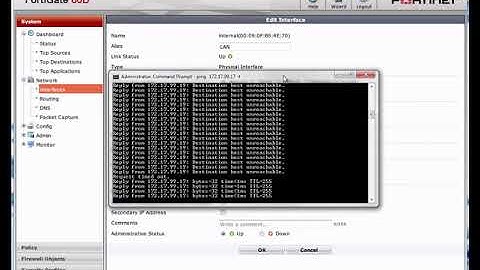 how to configure Internal LAN Interface  Fortigate Firewall
