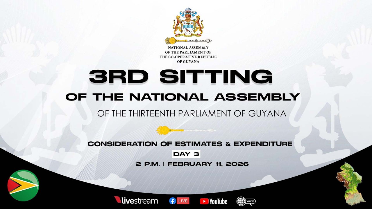 3RD SITTING – 13TH PARLIAMENT |2026 BUDGET-CONSIDERATION OF ESTIMATES & EXPENDITURE - DAY 3