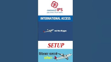 विदेशबाट Connect IPS चलाउने तरीका 🌍 | International Option Enable गर्नुहोस्! #shorts #connectips