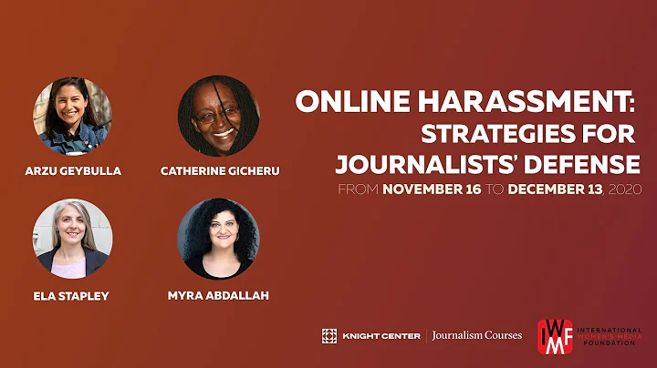 Online Harassment: Strategies for Journalists’ Defense