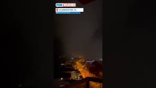 Waterspout Comes Ashore As Tornado In Clearwater, FL, Knocking Out Power Transformers