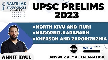 UPSC CSE Prelims 2023 | GS Paper 1 | Question - 93 | Set - A | Answer & Explanation | Rau