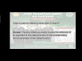 ICTOs Academic Test Preparation LCC-25 Part 4 | Past experiences | LCC 25 Initial Test Preparation