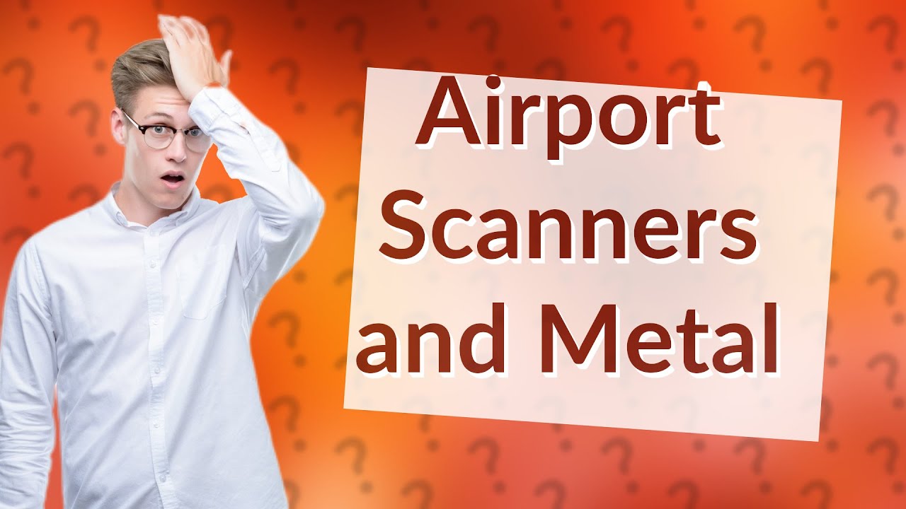 Can airport baggage scanners see through metal? YouTube