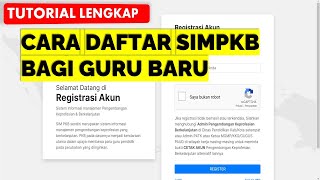 CARA DAFTAR SIMPKB BAGI GURU BARU screenshot 5