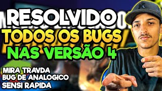 RESOLVIDO TODOS OS BUGS DAS VERSÃO 4 DA BLUESTACKS! BUG DE ANALOGICO, MIRA TRAVADA, SENSI ACELERADA!