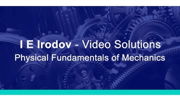 I E Irodov Solutions - Physical Fundamentals of Mechanics (Dynamics of a Solid Body) - Q 1.279