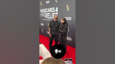 KANYE WEST TELLS BIANCA CENSORI TO DISROBE AT THE GRAMMYS