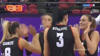 Eczacibasi x Minas • Mundial de Clubes de Voleibol Feminino 2018 • (China)