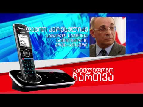 ტელეკომპანია \"სთარვიზიის\" ინტევიუ დავით კერესელიძესთან