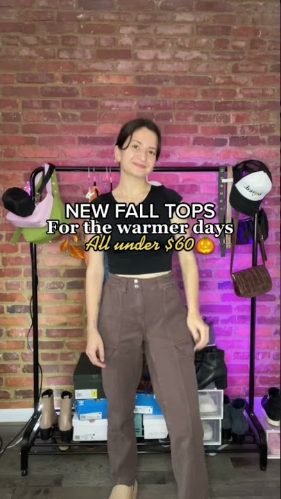 New fall tops for the warmer days: all under $60 #shorts