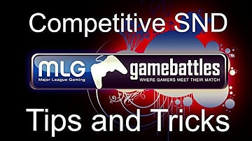CoD Ghosts Competitive Tips & Tricks: Roles In SND!