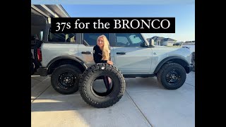How BIG is TOO BIG?! 37s for the BRONCO