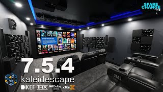 7.5.4 Kaleidescape THX Home Theater Tour! Kef THX, HTP-1, Monolith, JVC NX9, Dolby Atmos, DTSX