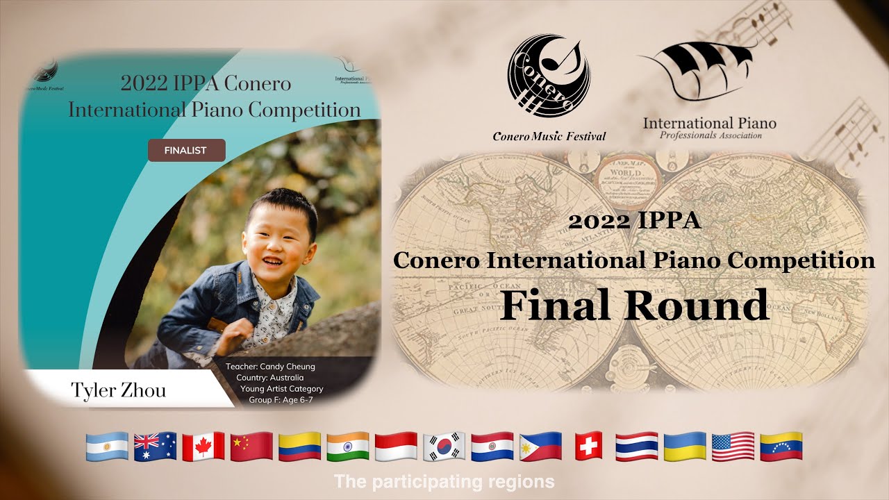 Tyler Zhou-2022 Final Round Young Artist Group F: Age 6-7