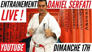 DANIEL SERFATI ENTRAINEMENT KARATE LIVE !!!