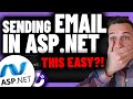 Send emails in c and aspnet core  its actually pretty simple