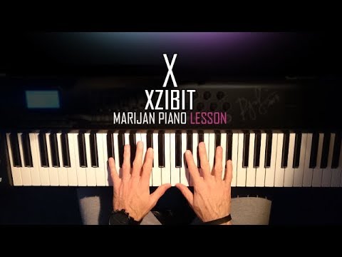 how-to-play:-xzibit---x-|-piano-tutorial-lesson