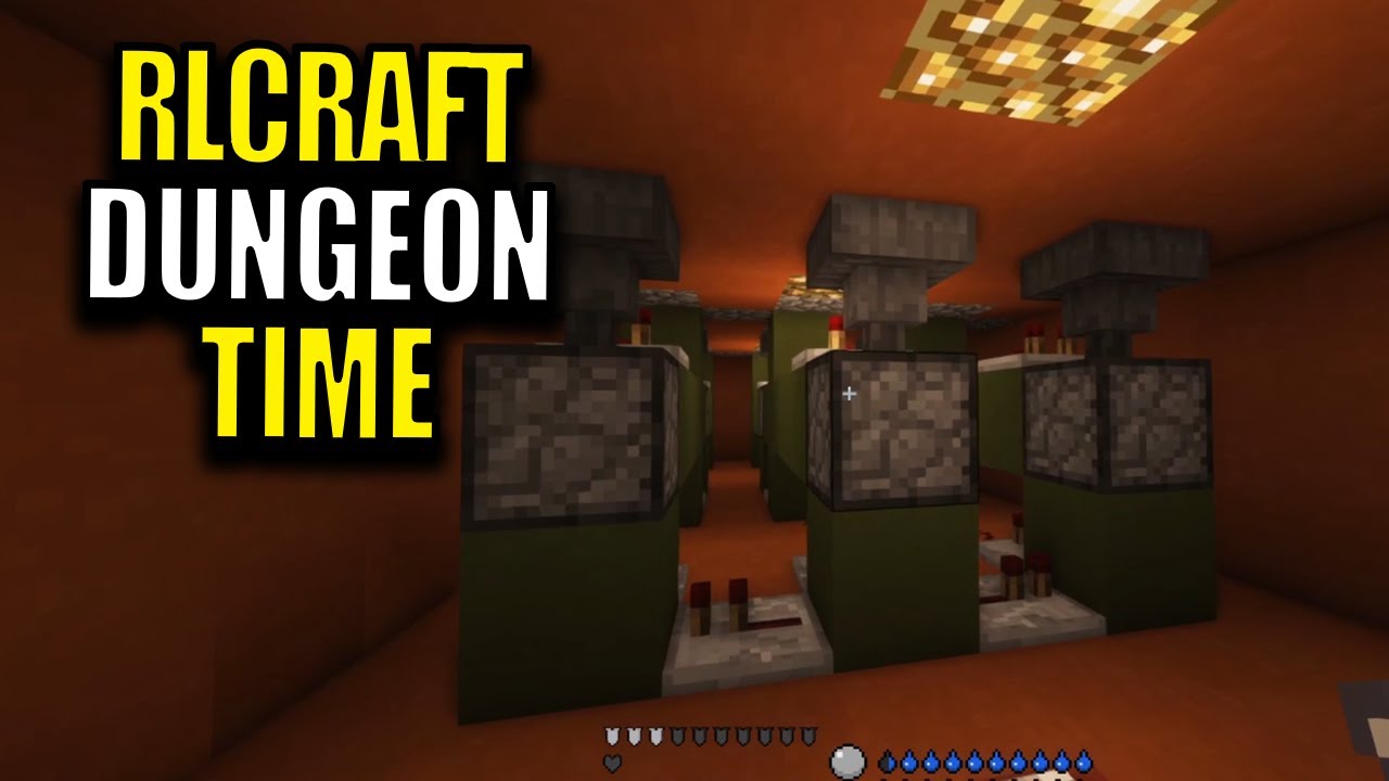Ep12 Dungeon Time - Minecraft RLCraft Modpack - YouTube