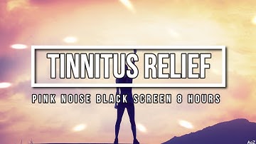 Pink Noise Black Screen  ▶ Black Screen after 20 Minutes with No Adverts for 8 hours for Sleep