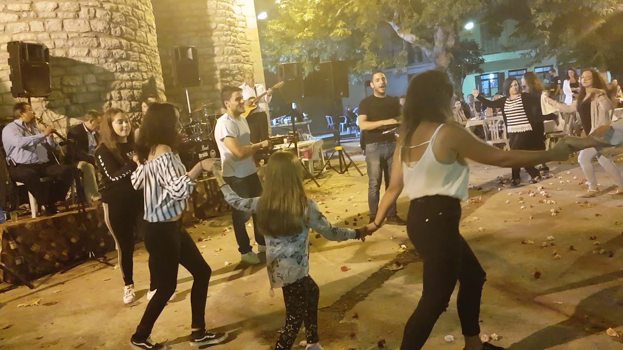 15-08-2018 Δημήτρης Σαραβάκος, Νάνσυ Σαραβάκου ανήμερα της Παναγίας