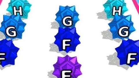 AZRun 2048 ABC Runner New update Gameplay Level 131