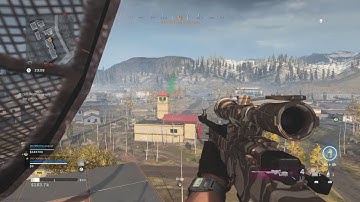 Crazy Cross Map Sniper Shot | Cold War Warzone