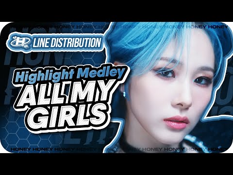 'All My Girls' Album Highlight Medley Line Distribution