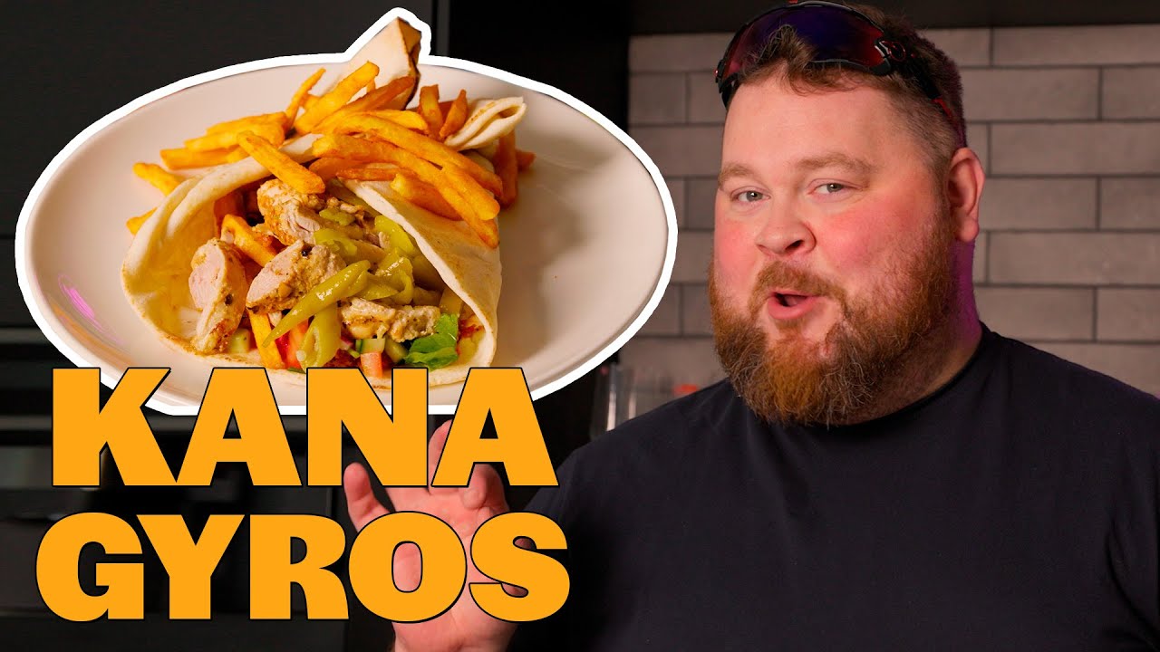 Kanagyros ja Akselin saganaki näppänen  | IHAN HERLEVIN HYVÄÄ