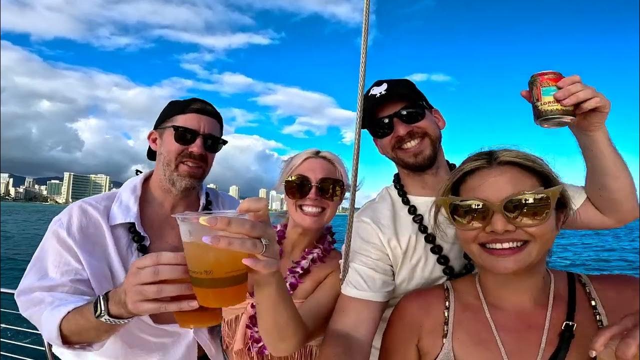 holokai catamaran booze cruise